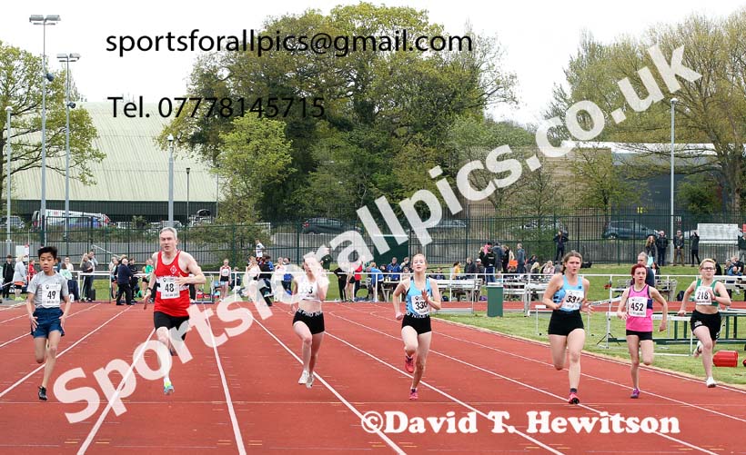100 metres, 2021 NECAA Middlesbrough Open Meting, Sunday, May 9th. Photo: David T. Hewitson/Sports for All Pics